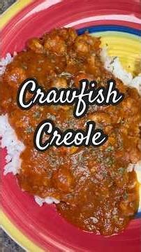 Crawfish Creole- one of my faves! #recipe #cajuncooking #redgravy #crawfish #creole #riceandgravy