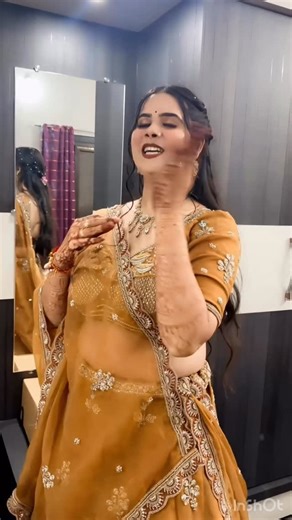 Diksha Vishwakarma on Instagram: "Beautiful bride 👰 ## Bride review ## make over by @diksha.mua hairstyle- @diksha.mua"