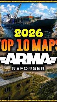 TOP TEN MAPS IN ARMA REFORGER 2026 'Shorts #topten #armareforger