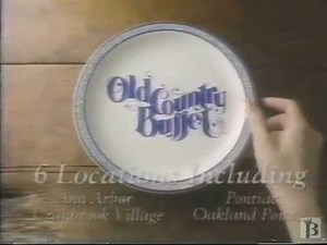 Old Country Buffet Commercial 1993
