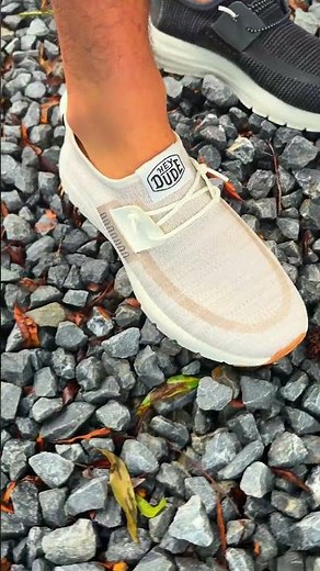 HEYDUDE Sirocco Stretch Sox Mens Comfortable Lightweight Slip on Casual Sneakers Shoes