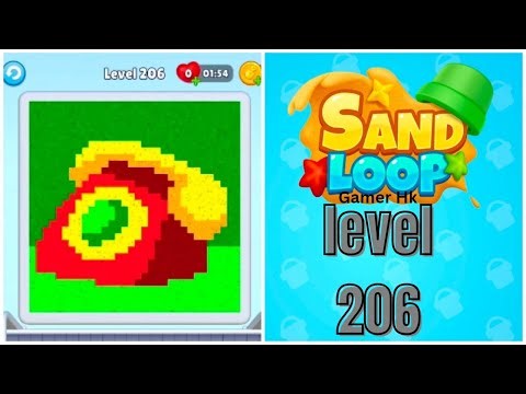 Sand loop level 206 Walkthrough Solution