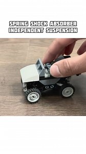 Small LEGO Car Project with Suspension System #creative #lego #suspension #toys #diyproject | Bricks Master Builders