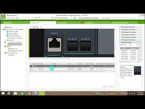 Lectura de temperatura por PT100 en PLC M221