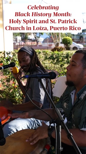 This #BlackHistoryMonth, we highlight St. Patrick and the Holy Spirit Church in Loíza, Puerto Rico, one of the oldest churches under the American flag. This parish serves a predominantly Black community whose ancestors were enslaved Africans that found refuge and established a strong community. Loíza’s history is deeply connected to its African heritage, which is honored through traditions like Bomba music. | Catholic Extension Society