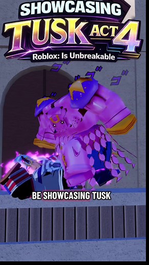 Roblox Tusk Act 4 Showcase: Abilities & Combos