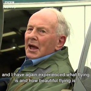 963K views · 4.1K reactions | Luftwaffe ace achieves a long-held ambition - to fly in a Spitfire. bbc.in/2tjvZ4o | BBC News | Facebook