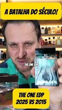 THE BATTLE OF THE CENTURY: D&G THE ONE EDP 2015 vs. THE ONE EDP 2025....⚡️#fragrance #perfume