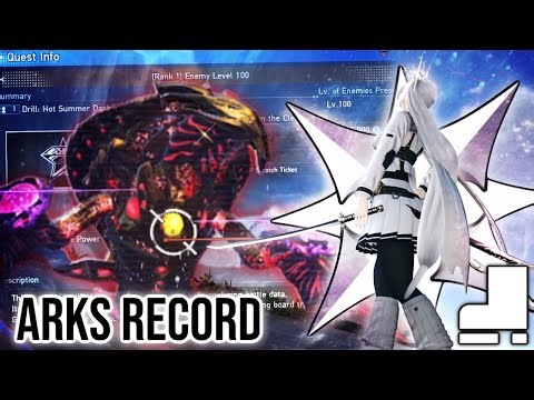 [PSO2:NGS] ARKs Records | New LTQ Drill: Hot Summer Dash | Bo/Sl | 5:03.175 | (First Run)