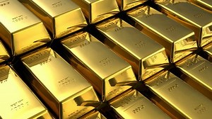 Endless loopable moving stacks of gold bars