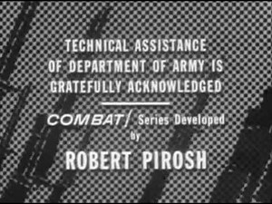 Leonard Rosenman music score from COMBAT ! (1963) The TV. Series. Main & End Titles.