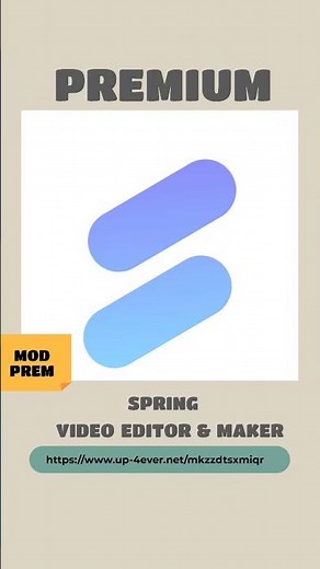 Spring Video Editor & Maker Premium #apk #modified #edit #kinemaster #video #foryou