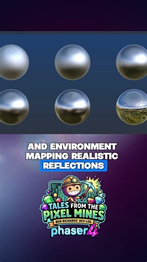 💡 Phaser 4 Image Based Lighting: Realistic Reflections & Environment Mapping in 2D 🌍