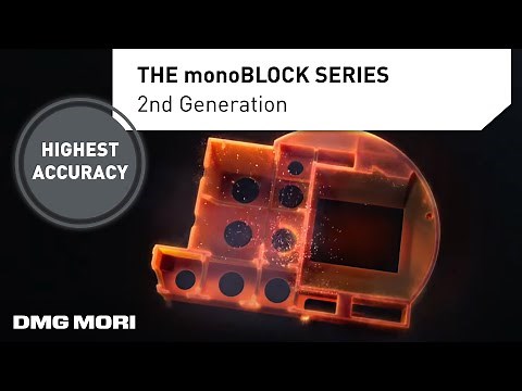 DMU monoBLOCK Milling Machines: Versatile, Reliable, Future-proof Precision Engineering