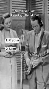 Les and Mary's multi-track innovation and techniques capture the harmonies of back-up singers, heard on iconic hits such as “How High the Moon” and “The World is Waiting for the Sunrise.” Watch Les and Mary’s recording process from their appearance on Omnibus, 1953. | Les Paul