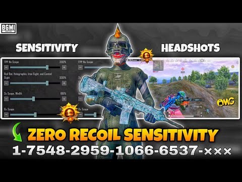 BEST SENSITIVITY FOR BGMI SCOPE ON GYRO | BGMI SENSITIVITY SETTINGS CODE