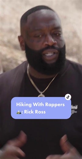THE BOSS. Rapper, songwriter and record executive Rick Ross is ready to tackle these hills. This is #HikingWithRappers ⛰🥾 Link in bio.