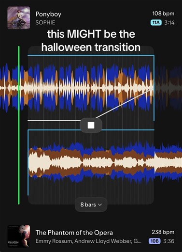 ponyboy x phantom of the opera #sophie #halloween #transition #spotifymix #halloweenparty