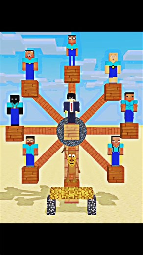 Who Can Break More Bedrock Against Herobrine #minecraft #herobrine #shorts
