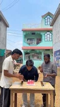 Happy birthday to me #happybday #happybirthday #funny #comedy #friends #harshpushptode #kisan