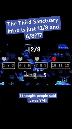 The Third Sanctuary Time Signatures #deltarune #tobyfox #undertale