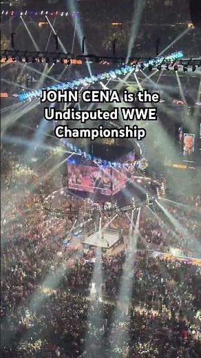 JOHN CENA WINS! Energy is insane in here to wrap up WrestleMania 41