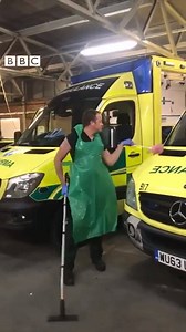 84K views · 907 reactions | How to make an ambulance germ free ...Queen style! | BBC Bristol | Facebook