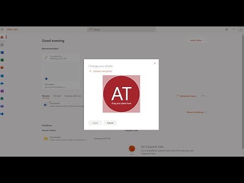 How to fix Microsoft 365 cannot change profile photo problem