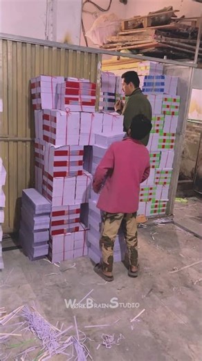 Amazing School Notebook Making Process