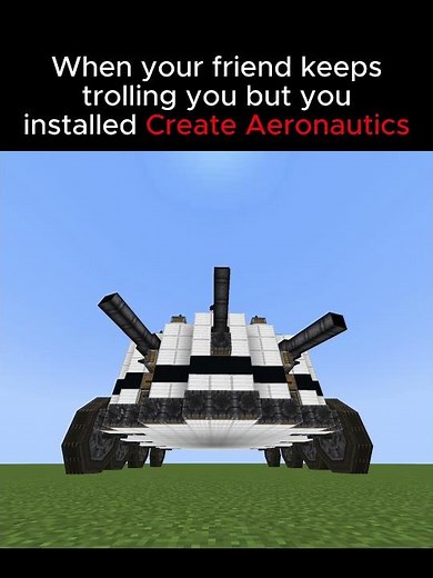 POV: You installed Minecraft Create Aeronautics