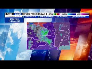 Current Weather Alert: Live Doppler Radar Tracks Precipitation