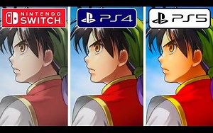 《幻想水浒传 1 和 2》高清重制版 PS4、PS5 和 Nintendo Switch 图形对比