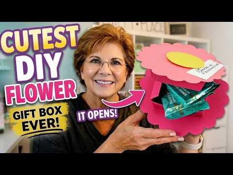 This DIY Flower Opens into the Cutest Gift Box Ever!
