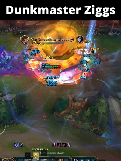 WHEN DunkMaster Ziggs RIOT? #leagueoflegends #ziggs #shorts