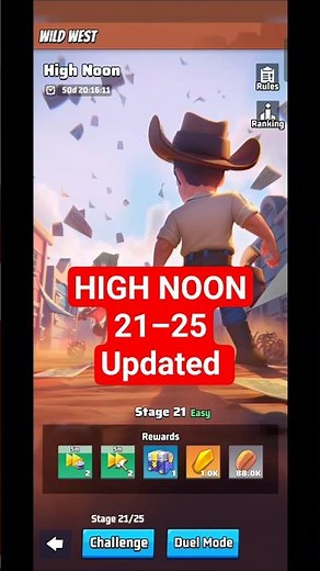 🔥High Noon Stage 21–25 Guide (Updated) | Easy Clear Strategy | Last War: Survival #lastwar #highnoon
