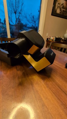 Dew-It-All kit for Seestar S50. Includes Dew Shield, Lens Hood, Bahtinov Mask, Diffraction Gratings, Film Holder and M48 2" Threaded Body.