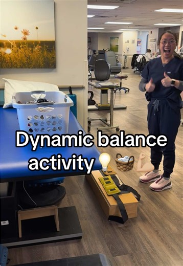 Dynamic Balance Activity for Occupational Therapy