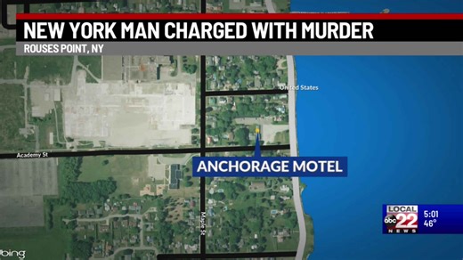Man from Rouses Point, NY charged with murder