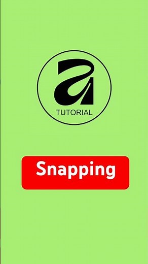 Aktifkan snapping sebelum bekerja dengan mode vector #affinity #tutorial #snapping