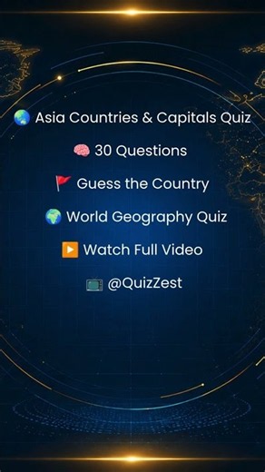 🌏 Can You Guess These Asian Countries? 🤔 #Shorts #quizzest #quiz #mindbendingquiz #asiaquiz