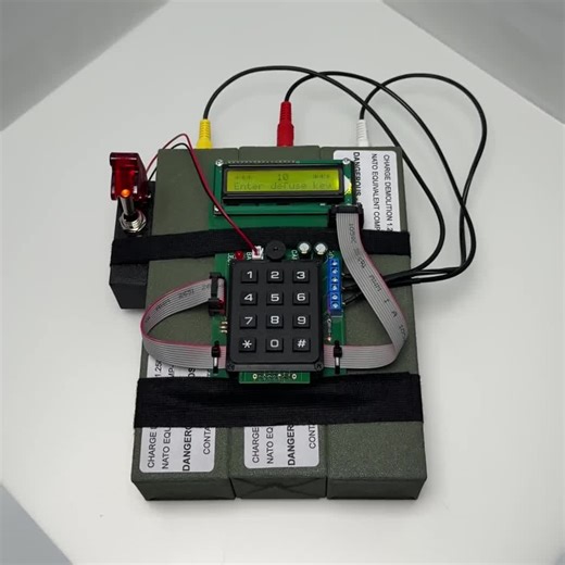 CS Game Bomb Replica Clock/timer – 3d-printed Desk Clock With LED Effects & Built-in Battery - Etsy