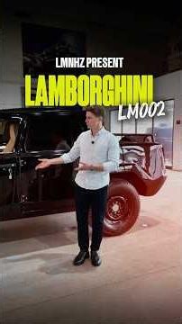 Легендарный Lamborghini LM002 — внедорожник, который называют «дедушкой Urus». 🔥