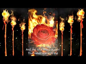 The Rose - Bette Middler (Lyrics) ... #song #love #music