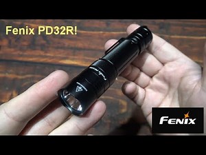 Fenix PD32R Flashlight Kit Review! (Sporting the Luminus SFT40 LED, 1,400 Lumens, Tactical or EDC!)
