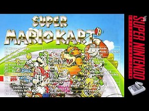 Super Mario Kart Soundtrack (SNES OST, 52 Tracks)