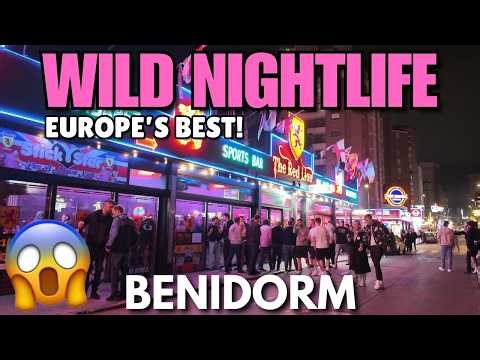 Benidorm Strip: Europe’s BEST Party Street! 😱🎉┃Clubs, Girls & Nightlife!