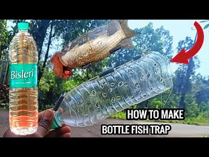 Part-1How To Make a Bottle Fishing Trap (Mullet) Complete Step by Step DIY Plastic Bottle Fish Trap
