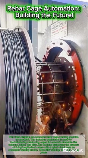 Rebar Cage Automation: Building the Future!