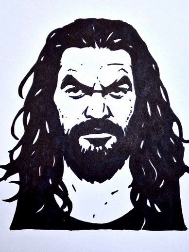 Easy Drawing of Jason Momoa: Step-by-Step Guide