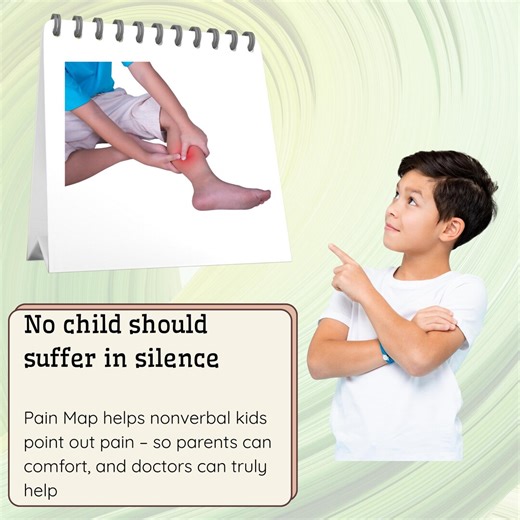 Editable Pain Map Poster – Visual Aid for Nonverbal Kids (PDF) - Etsy